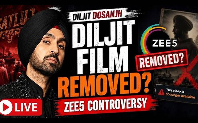 Diljit Dosanjh's 'Sutlej' faces streaming takedown as India cites security concerns