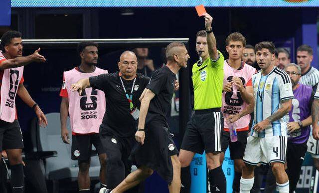 Egypt file complaint against referee after controversial World Cup exit