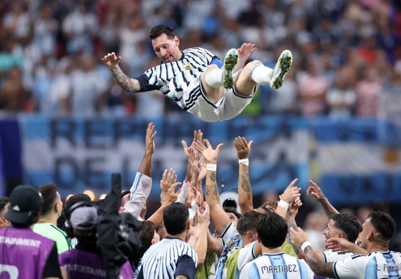 Messi sets unwanted penalty record then scores equaliser as Argentina stun Egypt 3-2