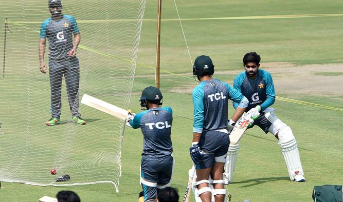 West Indies-bound Pakistan team starts training