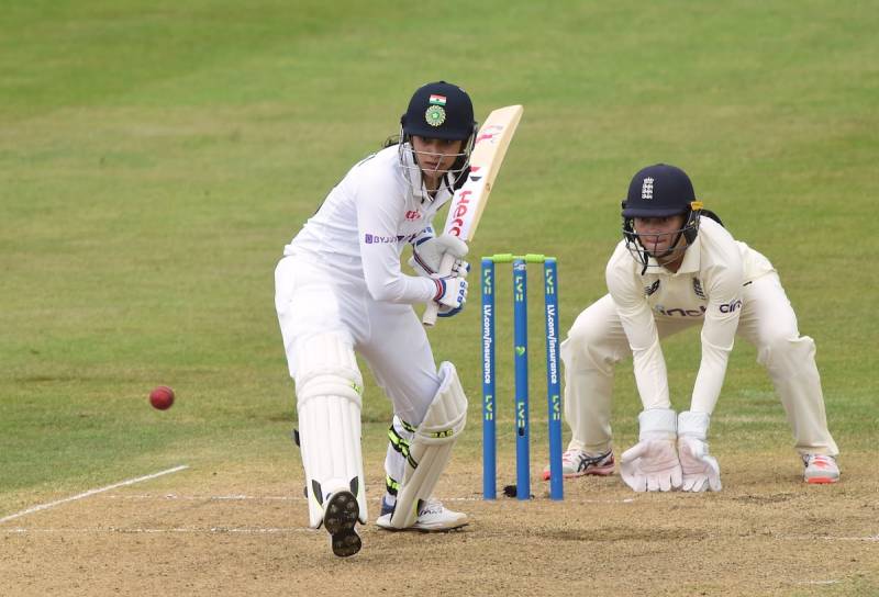 Mandhana's fifty lights up inaugural women's Test at Lord's