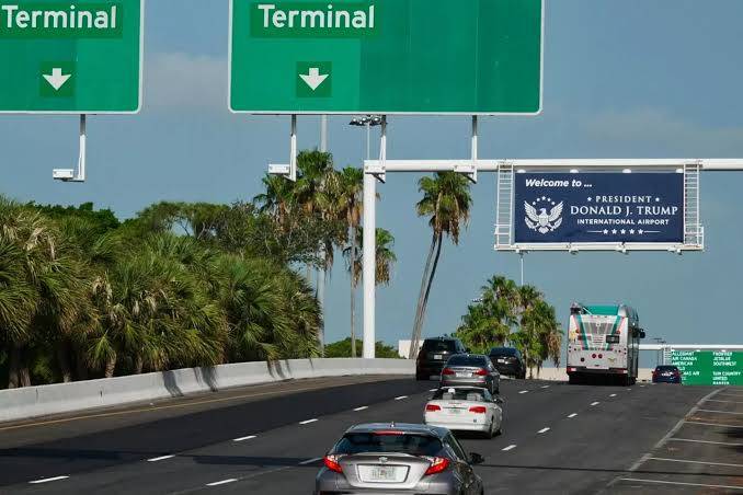 Florida airport renamed 'Trump' in latest push to expand his brand