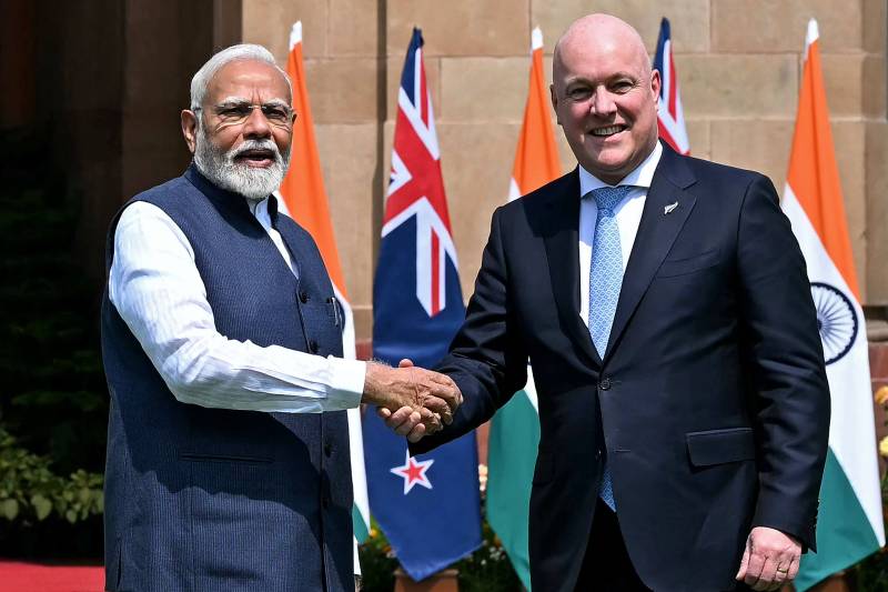 Modi visits New Zealand as trade deal sparks India pushback