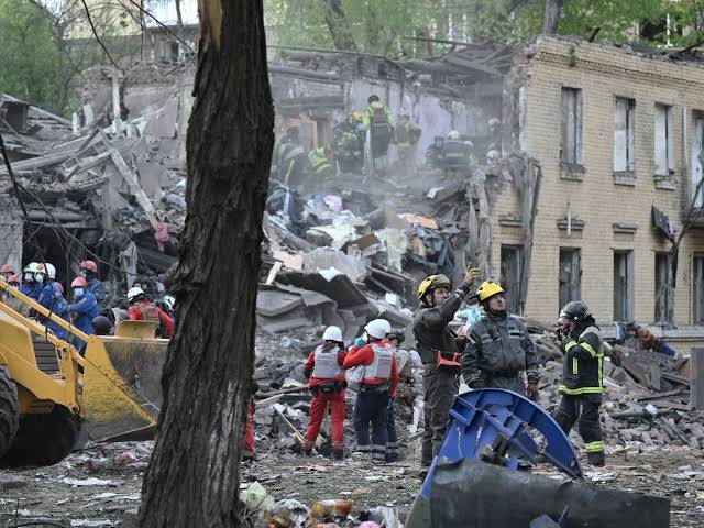 Russian strikes kill eight in Ukraine, officials say