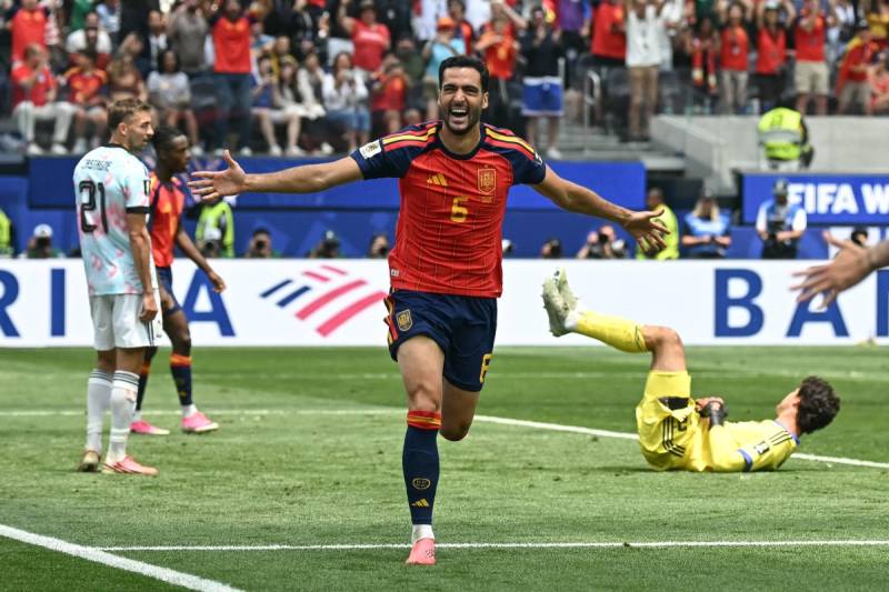 Merino strikes late as Spain beat Belgium 2-1 to set up France World Cup semi