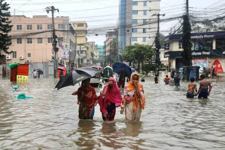 Bangladesh monsoon death toll hits 50, thousands displaced