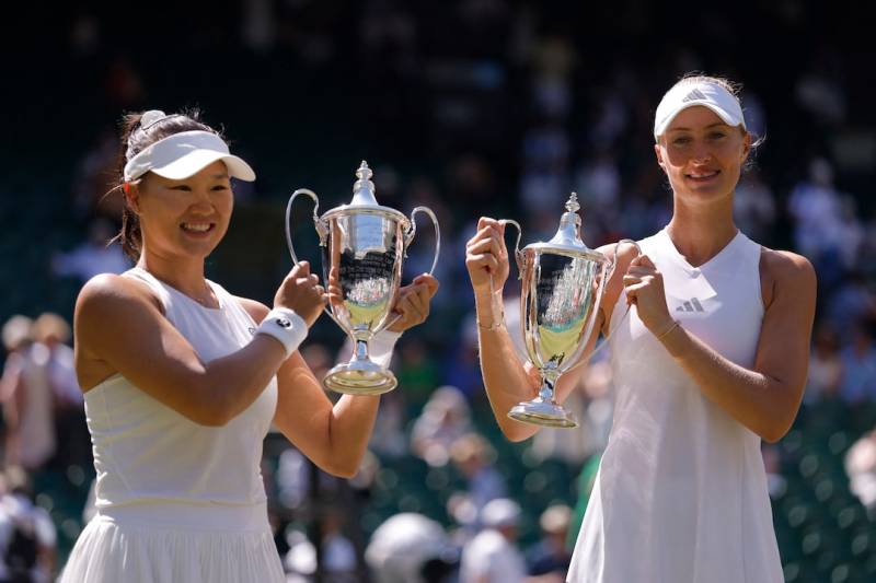 Mladenovic and Guo win Wimbledon women's doubles title
