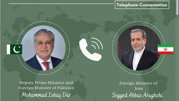 Foreign Minister Ishaq Dar calls for 'restraint' in call with Iranian counterpart