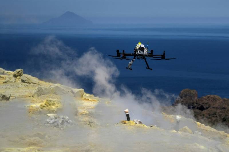 In Sicily, drones at work to predict volcanic eruptions