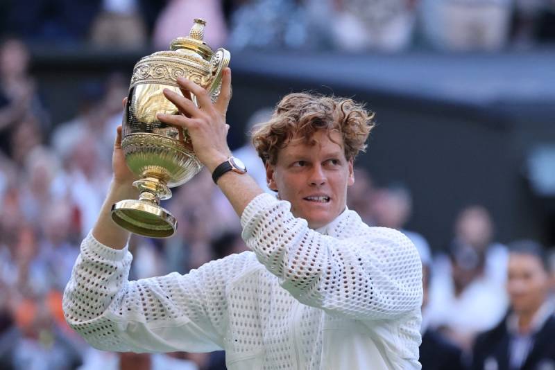 Irrepressible Sinner outlasts Zverev to win second straight Wimbledon title