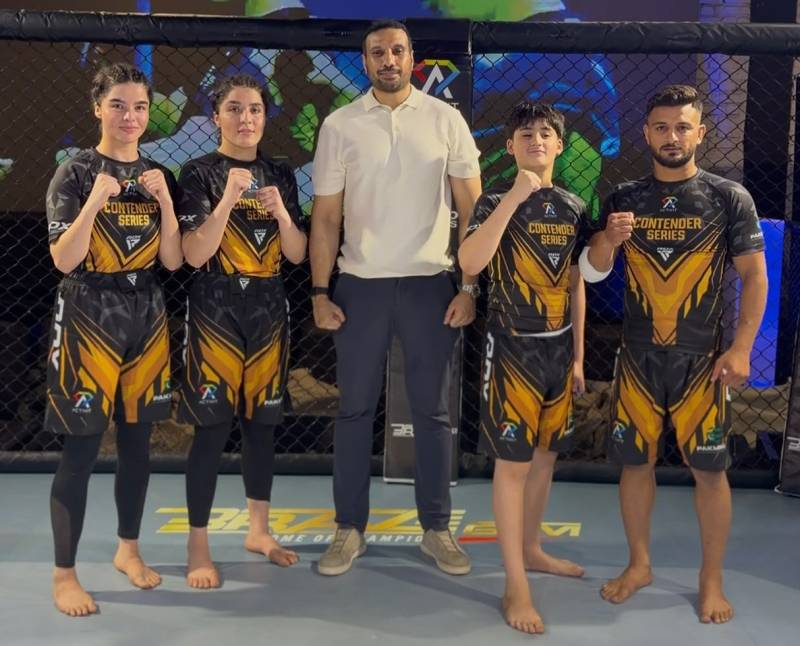 Twin sisters dominate as Rashid, Aurangzeb star at PAKMMAF ACTIVIT Contender Series