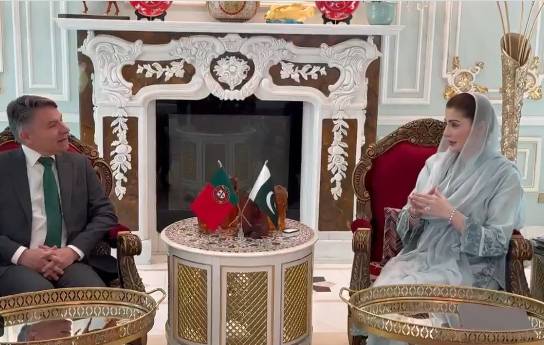 CM Maryam holds talks with Portuguese envoy in Lahore