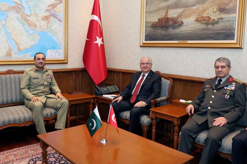Field Marshal Asim Munir meets Turkish leadership, receives military medal during official visit