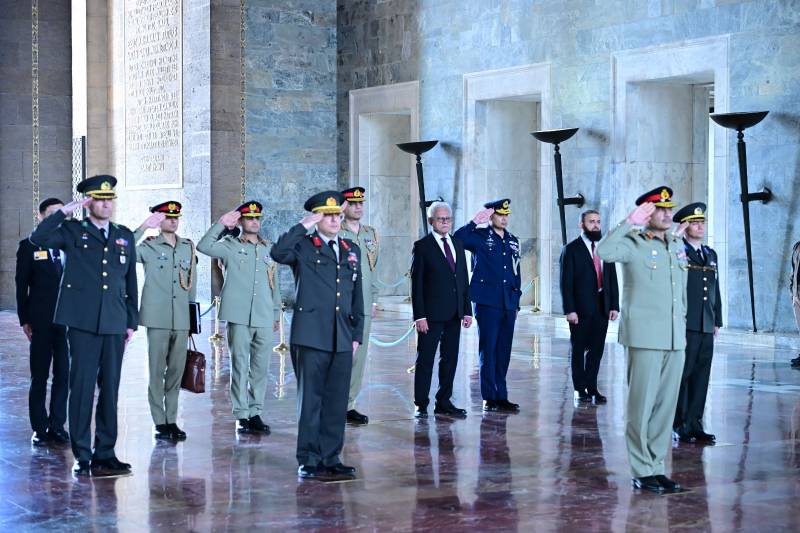 Field Marshal Asim Munir meets Turkish leadership, receives military medal during official visit