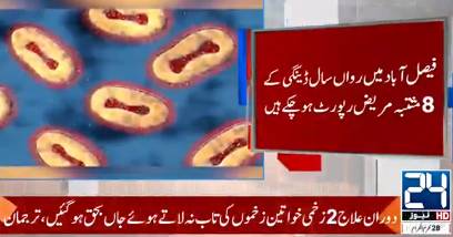 Two more cases of dengue virus reported from Faisalabad