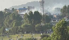 Banned JAC protestors manhandled Islamabad cop in Rawalakot