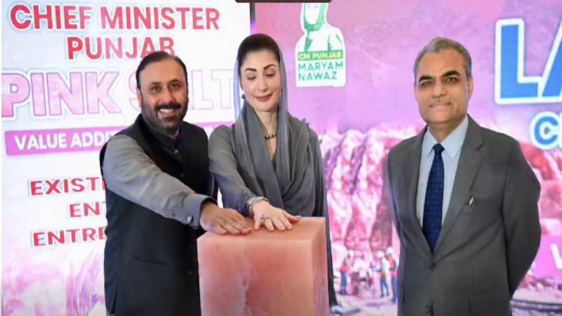 Maryam Nawaz launches CM Pink Salt Value Addition Financing Scheme