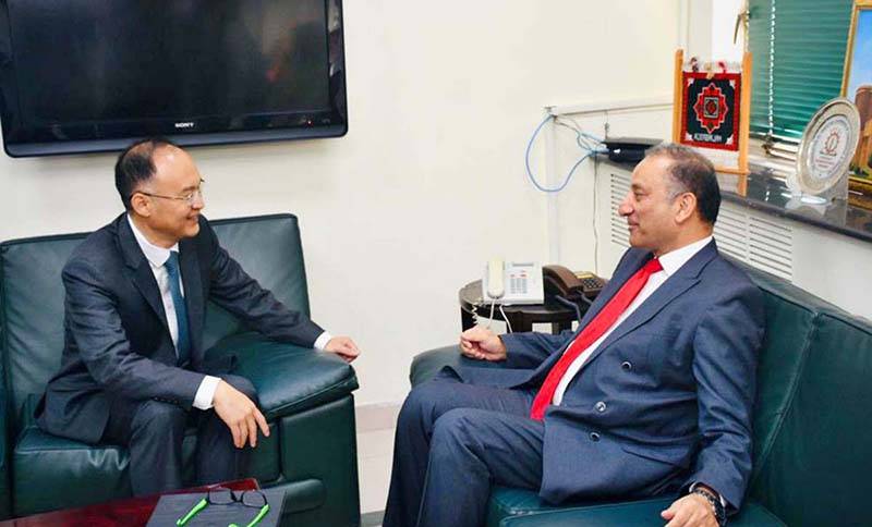 Musadik discusses cooperation with Vice Chairman of China’s Xizang autonomous region 
