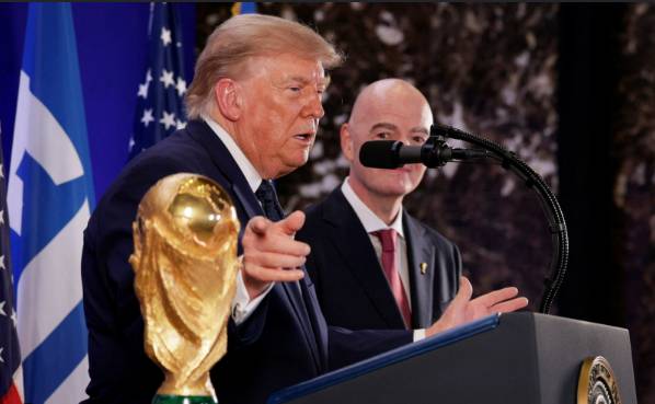 Trump questions England's World Cup tactics