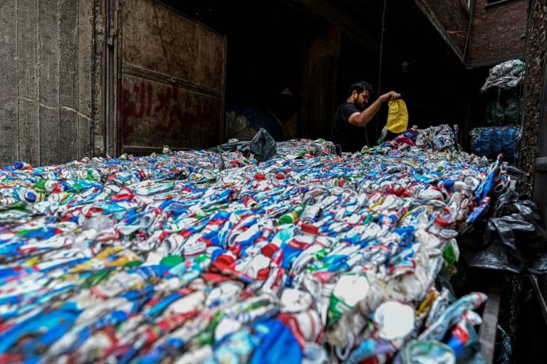 Egypt's 'Garbage City' recyclers reap gains from Iran war plastic squeeze