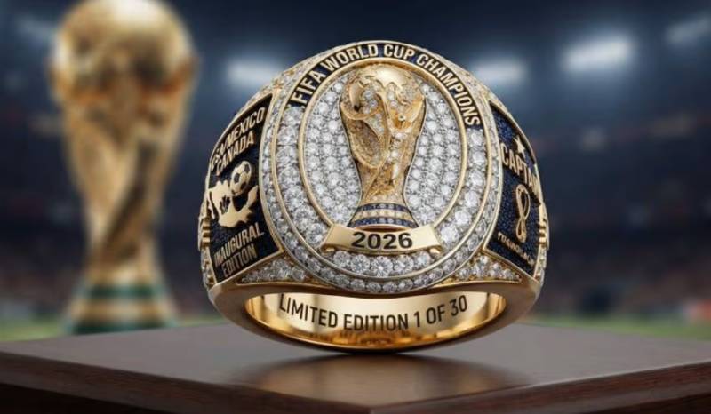 FIFA unveils historic championship rings for 2026 World Cup winners