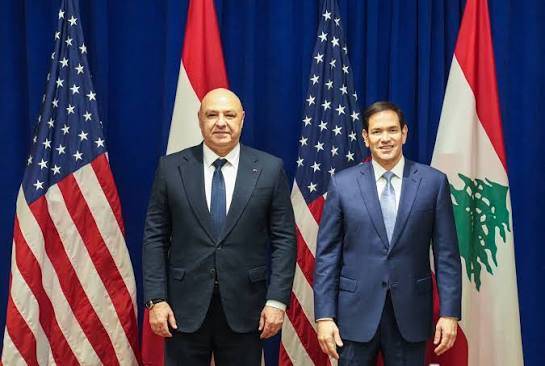 Rubio and Lebanese president hold talks in Washington
