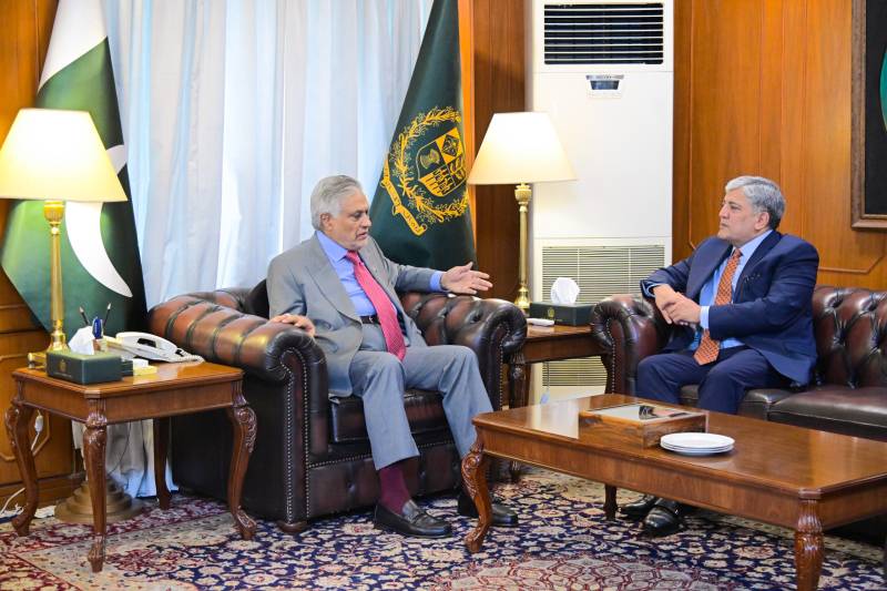 Dar emphasises stronger Pakistan-UAE ties in meeting with Ambassador Shafqat