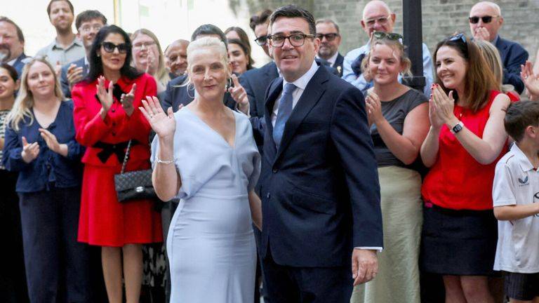 'Coolest girl': UK PM Burnham's wife Marie-France van Heel