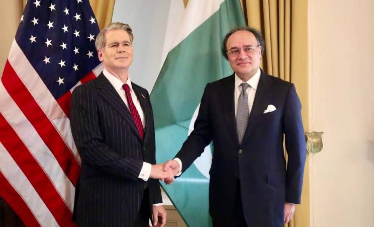 Aurangzeb pushes for stronger US-Pakistan economic partnership