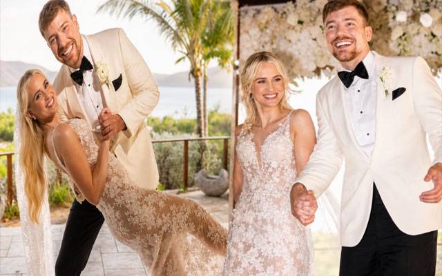 MrBeast says 'I Do' to Thea Booysen at dreamy private Island wedding