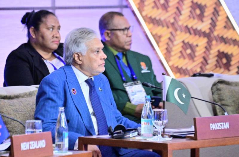 Ishaq Dar raises Kashmir dispute at ASEAN moot