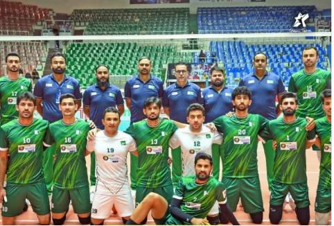 Pakistan thrash Nepal 3-0 for third straight win in CAVA Men's Volleyball Championship