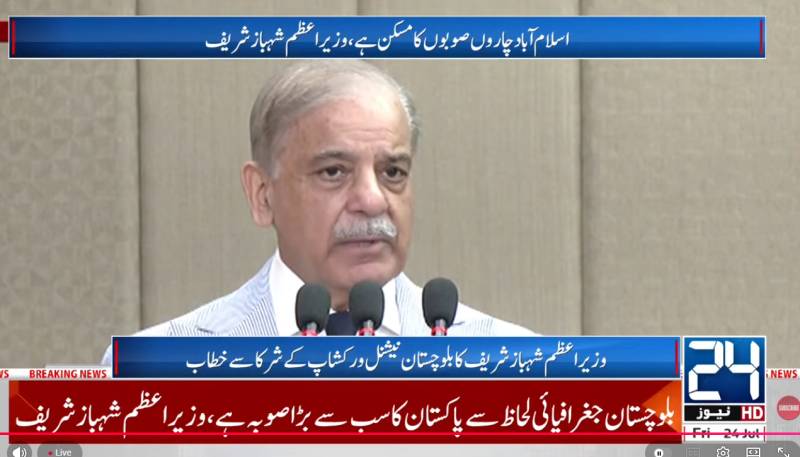 PM Shehbaz accuses India of stoking terrorism in Pakistan