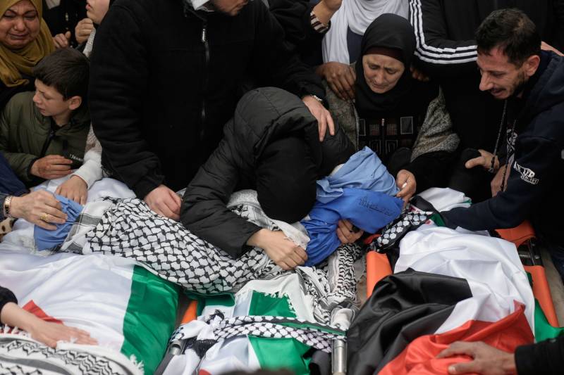Four Palestinians, one Israeli killed in West Bank