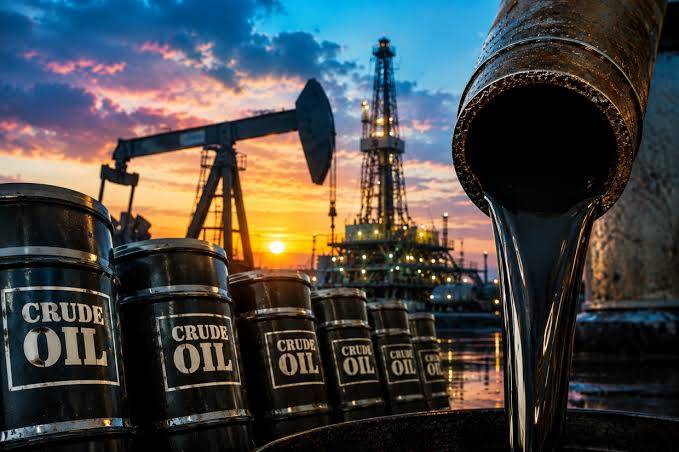 Volatile Brent oil price slides over 5%