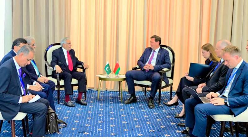 Pakistan, Belarus vow to bolster ties in diverse sectors