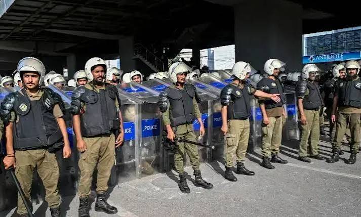 16,000 cops dispatched to Azad Kashmir for poll duty