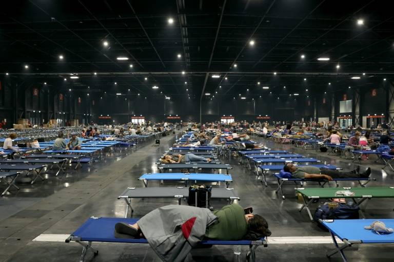 Thousands sheltered in Bordeaux as France wildfires trigger exodus