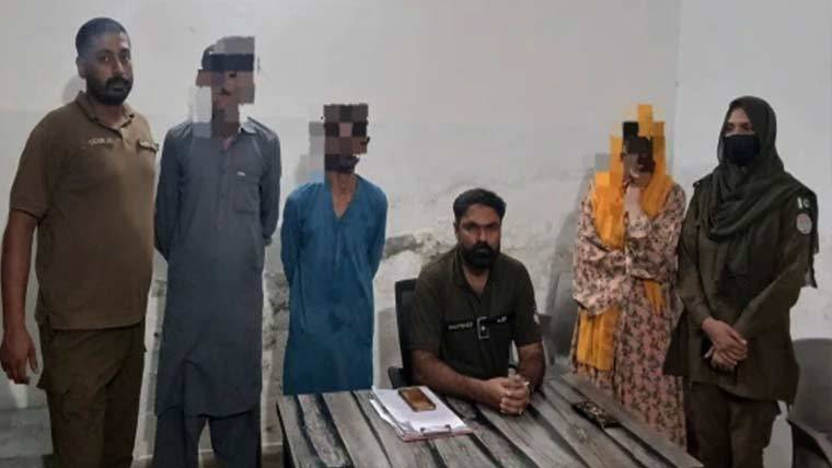 Three-member honey-trap gang, including woman, arrested in Lahore