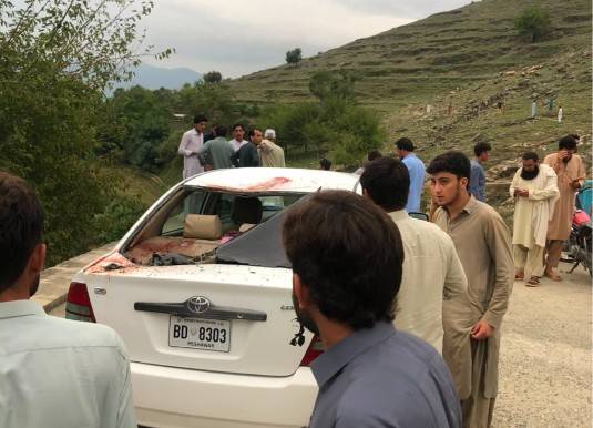Two killed, several injured in blast on dam site in Bajaur