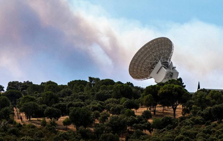 Major NASA site in Spain hit by wildfire