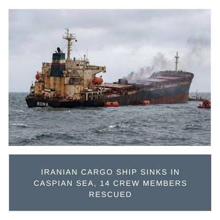 Iran vows response after alleged attack on vessel in Caspian Sea