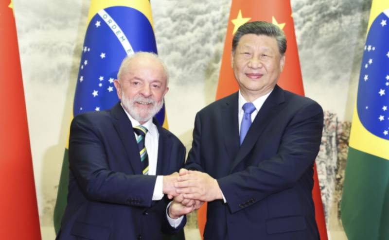 China supports Brazil in opposing 'interference'