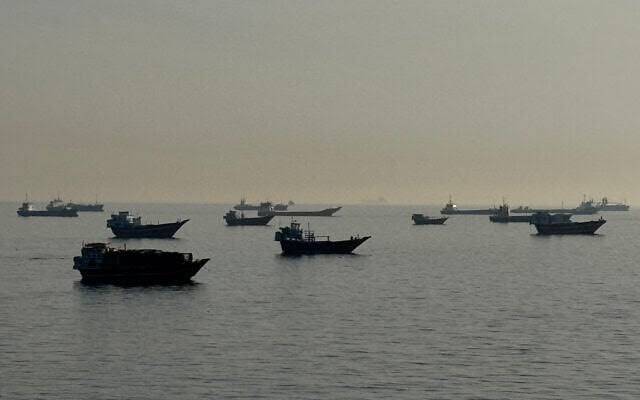 Iran Guards turn back six vessels in Hormuz