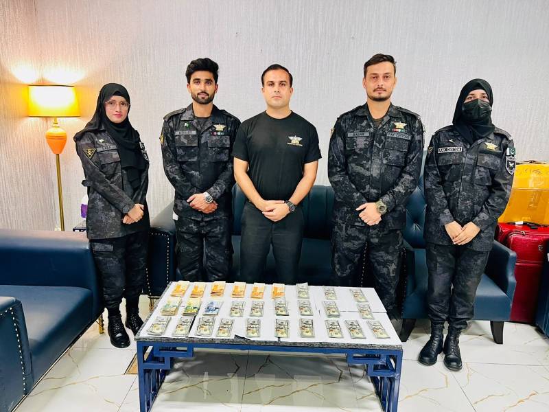 Customs foil currency smuggling bid at Karachi airport