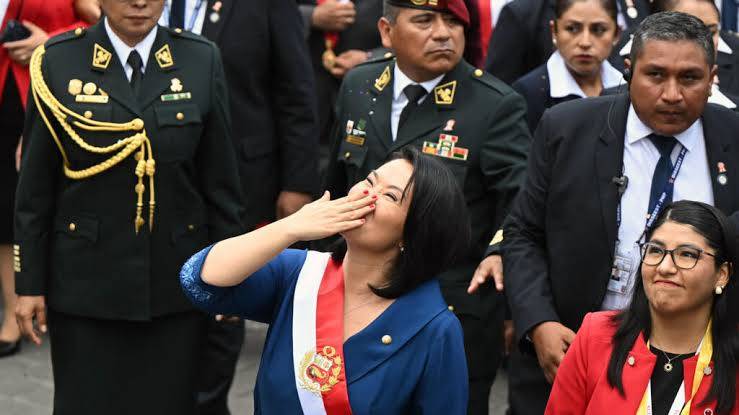 Keiko Fujimori becomes Peru's ninth president in a decade