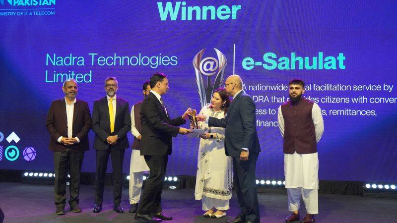 NADRA wins three honours at Pakistan’s inaugural public-sector digital transformation awards