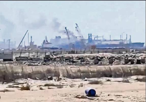 Egypt analysing drone fragments from port strike, warns of 'escalation'