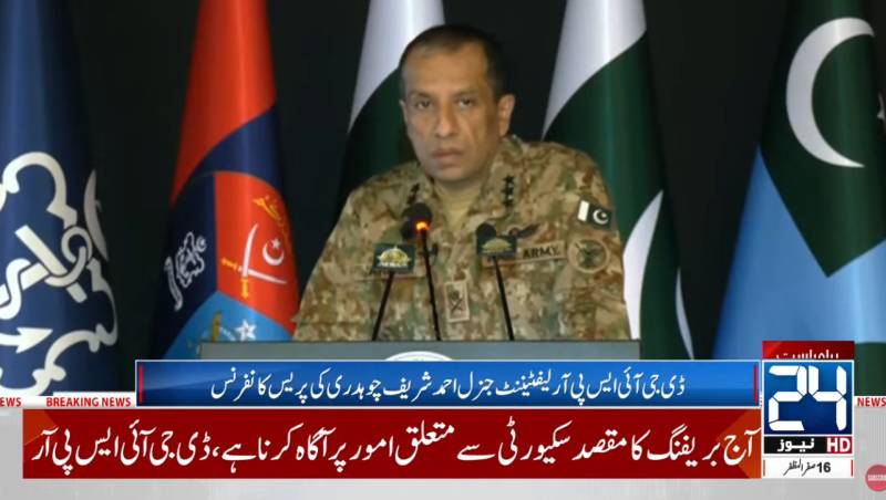 Surrender or perish: DG ISPR rules out talks with terrorists