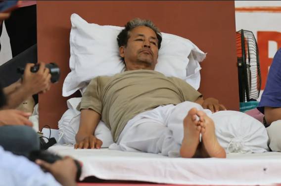 Sonam Wangchuk 's hunger strike and India 